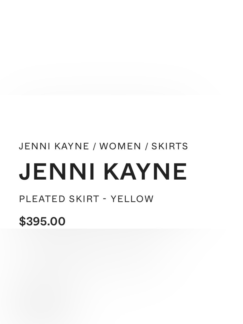 Jenni Kayne Yellow Pleated Maxi Skirt, like new size xxl💛💛 - Picture 9 of 10